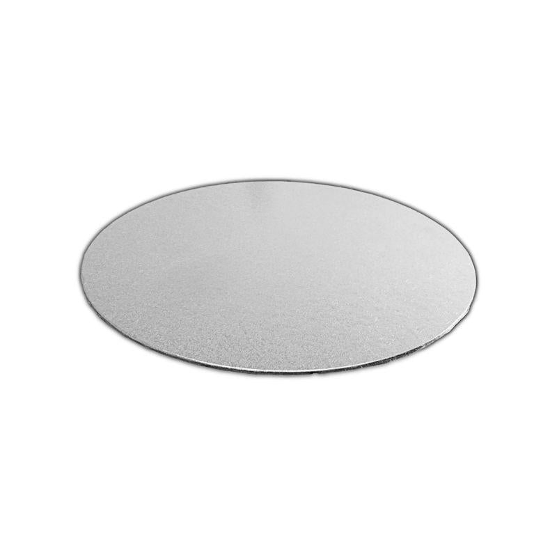 Plateaux à gâteaux argentés 2 mm — lot de 25