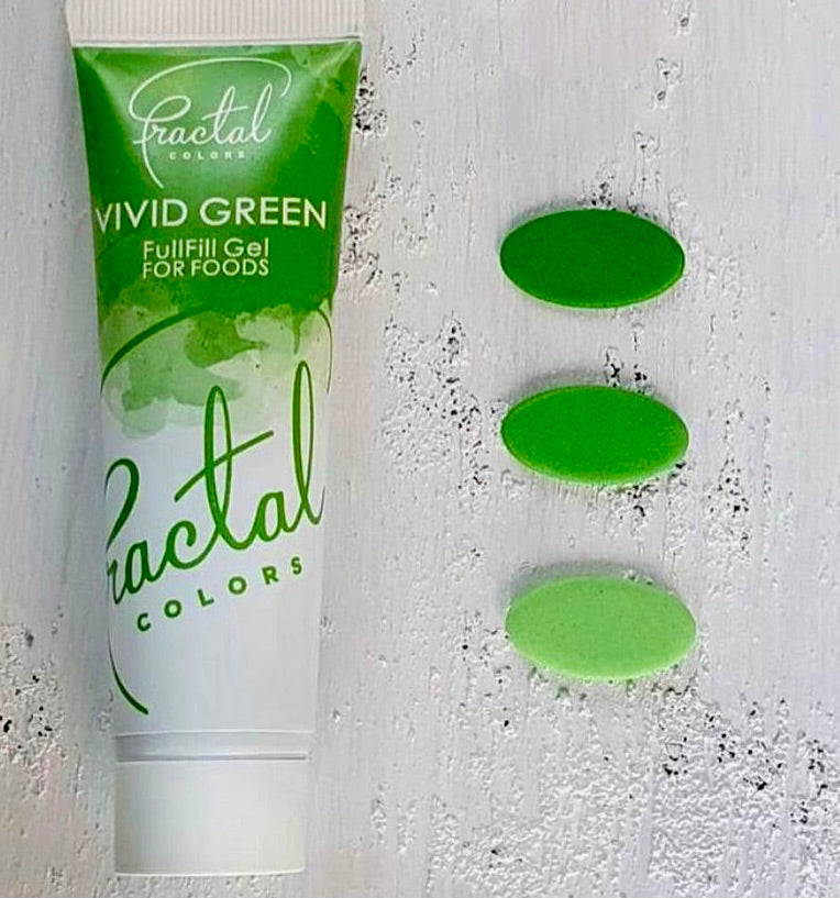 Colorant en gel Fractal Colors — Vivid Green