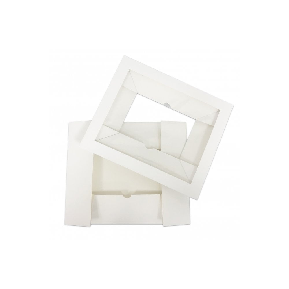 Boîte à gâteaux avec fenêtre