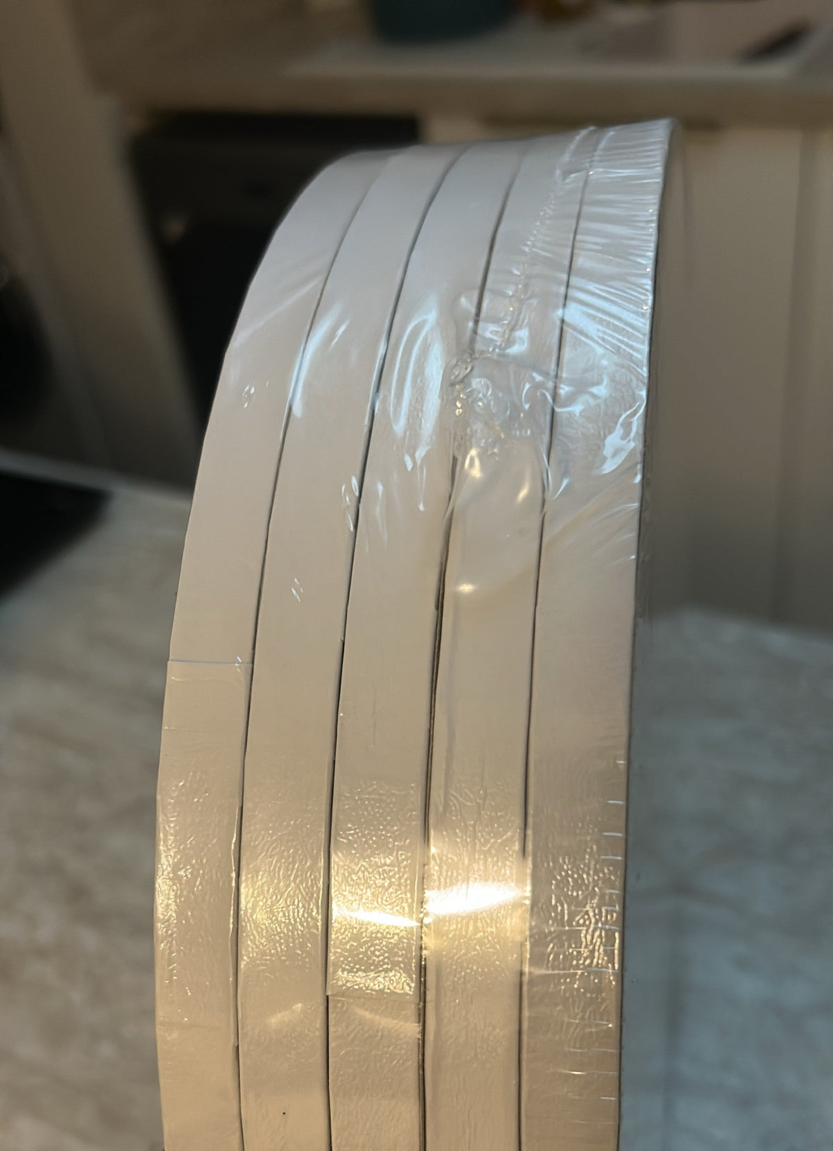Plateau à gâteau  blanc — lot de 5