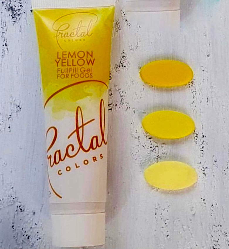 Colorant en gel Fractal Colors — Jaune citron
