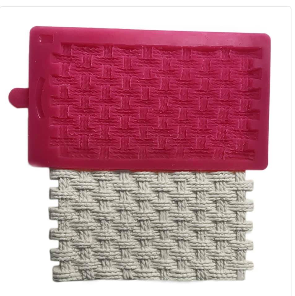Tapis en silicone — torsades