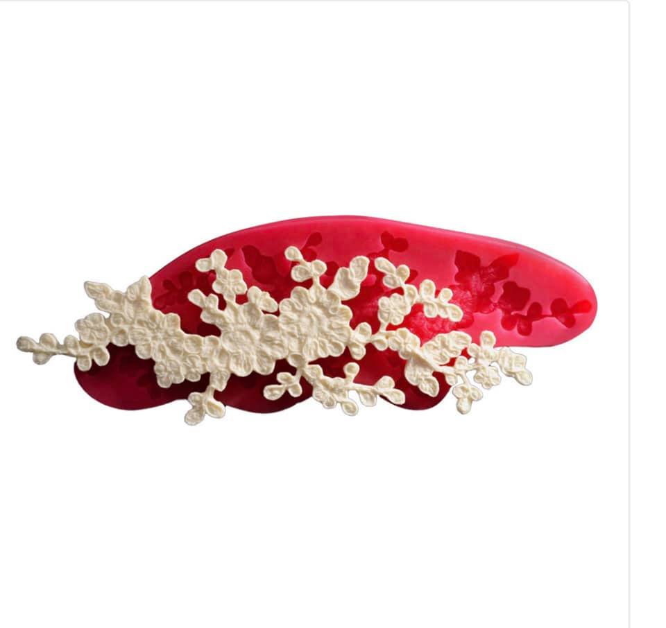 Moule en silicone — pétales de fleurs