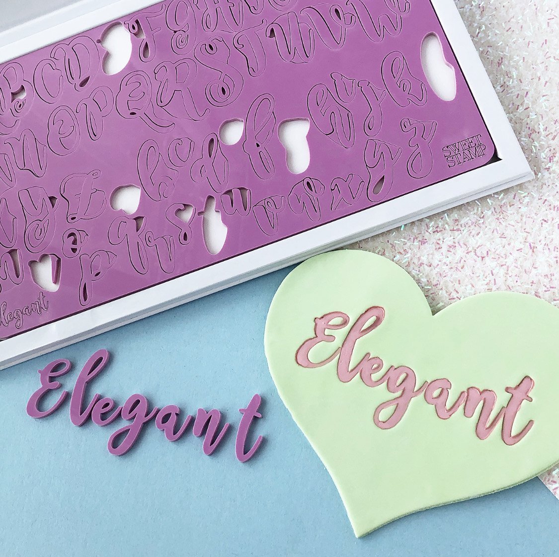 Ensemble embosseur SweetStamp élégant