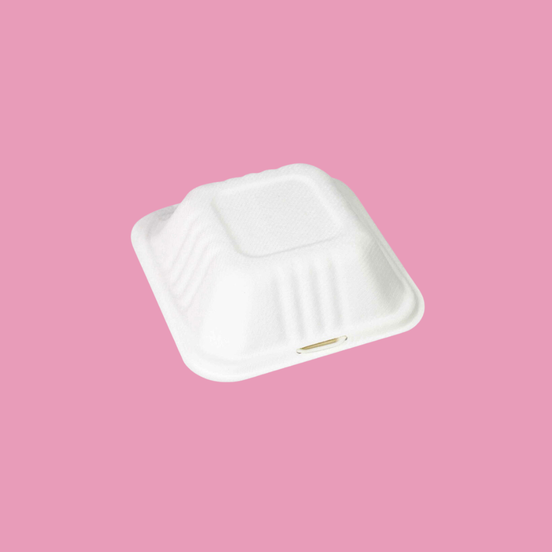 Boîte à bento blanche — lot de 10