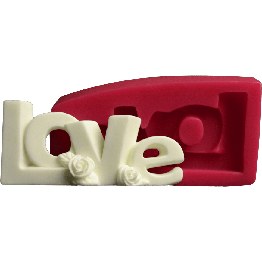 Moule en silicone — love modèle 3
