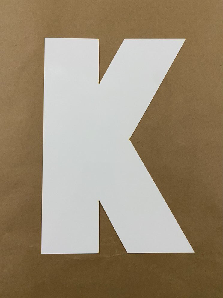 Gabarit lettres cakes — format A4