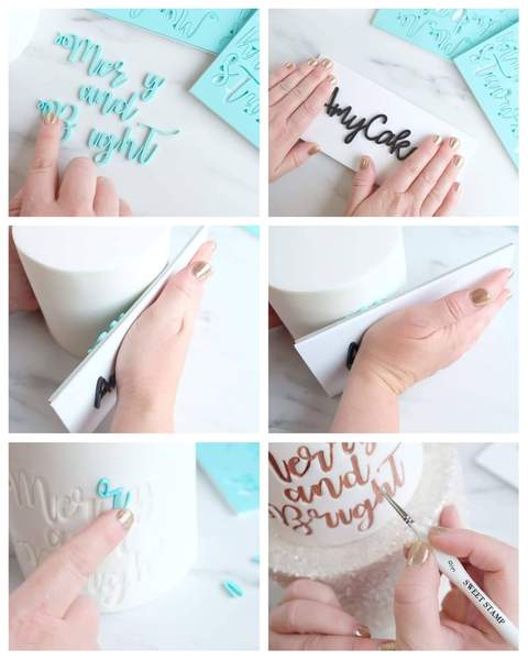 Ensemble embosseur SweetStamp élégant