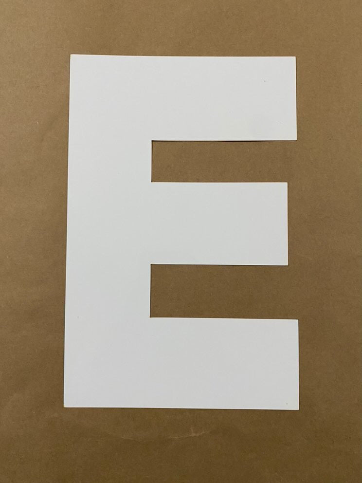 Gabarit lettres cakes — format A3