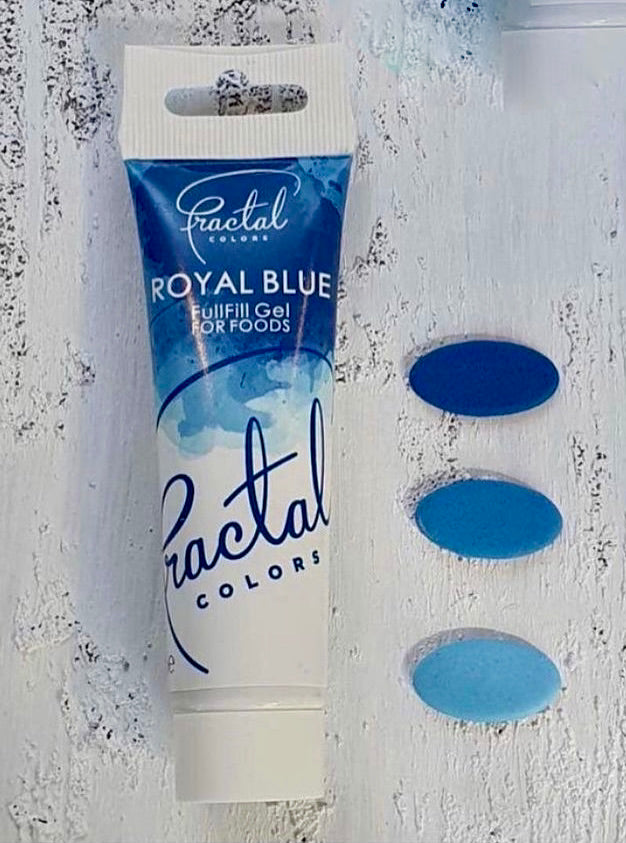 Colorant en gel Fractal Colors — Bleu roi