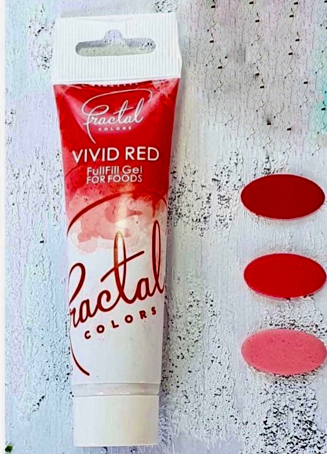 Colorant en gel Fractal Colors — Rouge