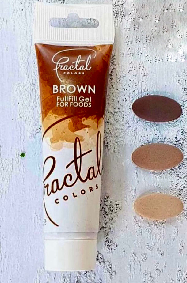 Colorant en gel Fractal Colors — Marron