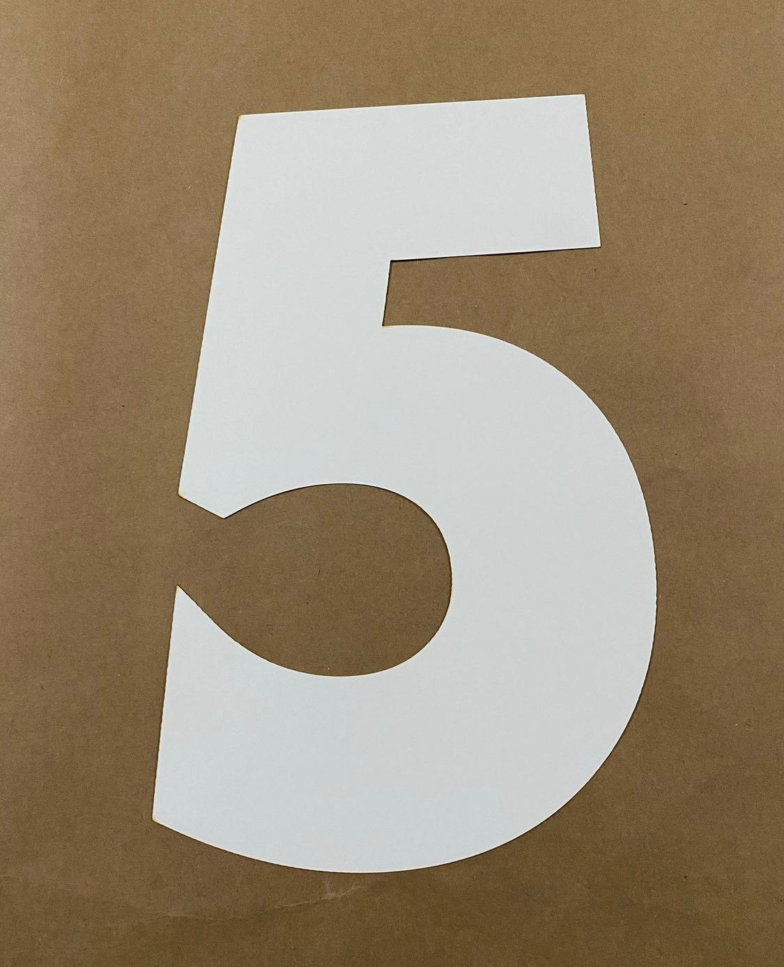 Gabarit number cakes — format A4