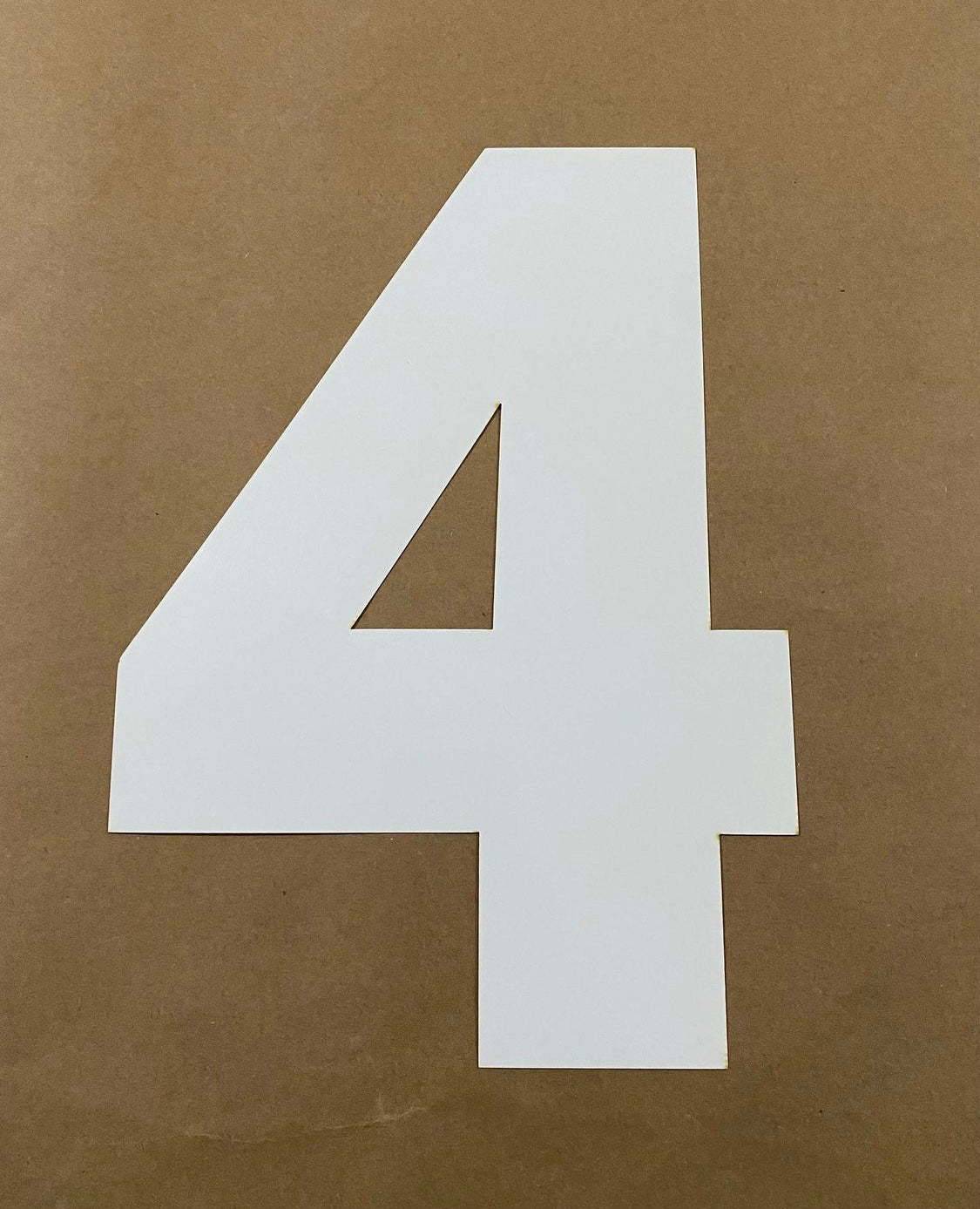 Gabarit number cakes — format A4