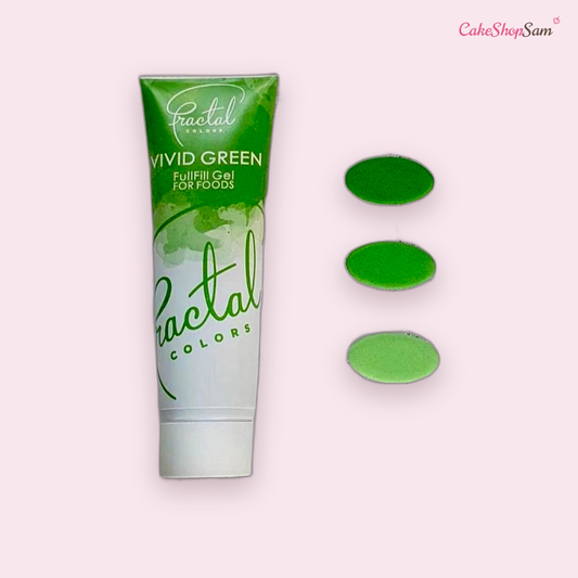 Colorant en gel Fractal Colors — Vivid Green