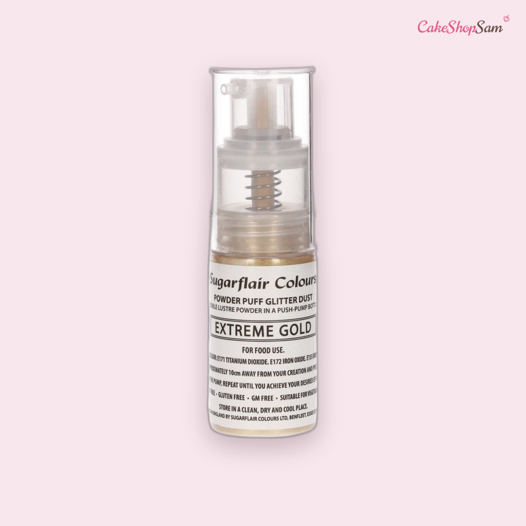 Spray pailleté Sugarflair — Or