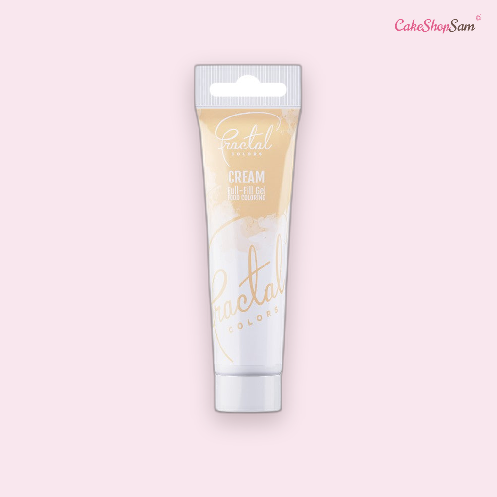 Colorant en gel Fractal Colors — Cream (30 g)