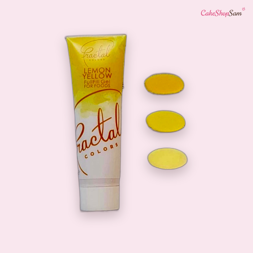 Colorant en gel Fractal Colors — Jaune citron
