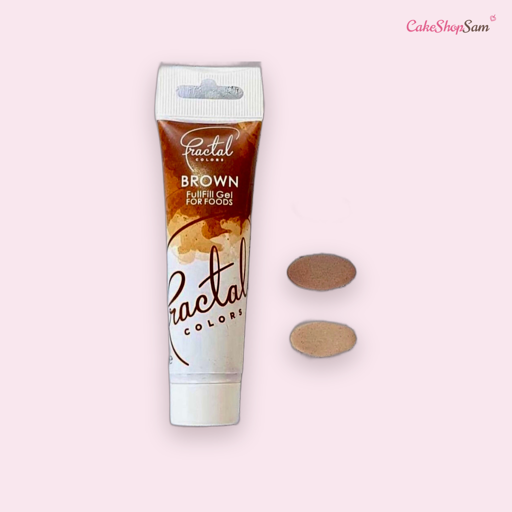 Colorant en gel Fractal Colors — Marron