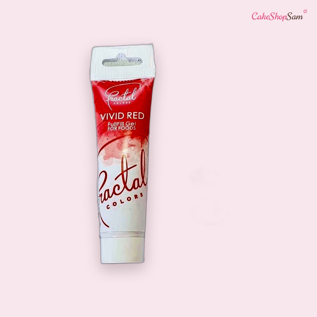 Colorant en gel Fractal Colors — Rouge
