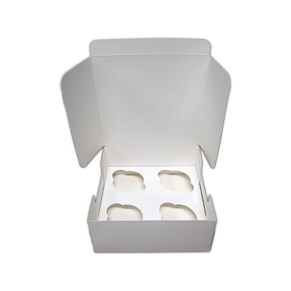Boîte à cupcakes à fenêtre — pour 4