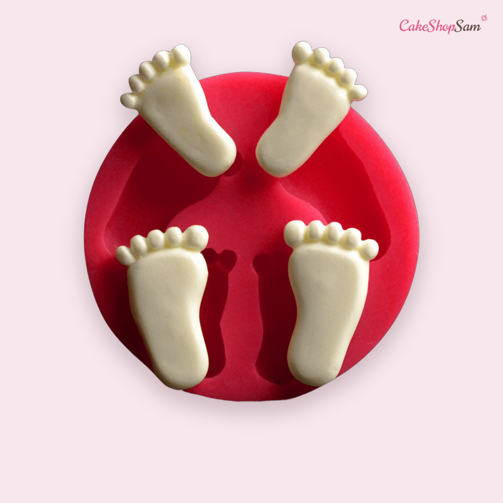 Forme en silicone - Pieds — CakeShopSam