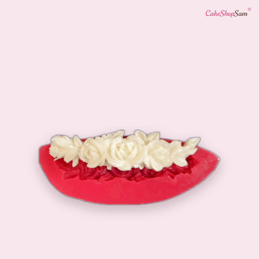 Forme en silicone - Couronne de rose — CakeShopSam
