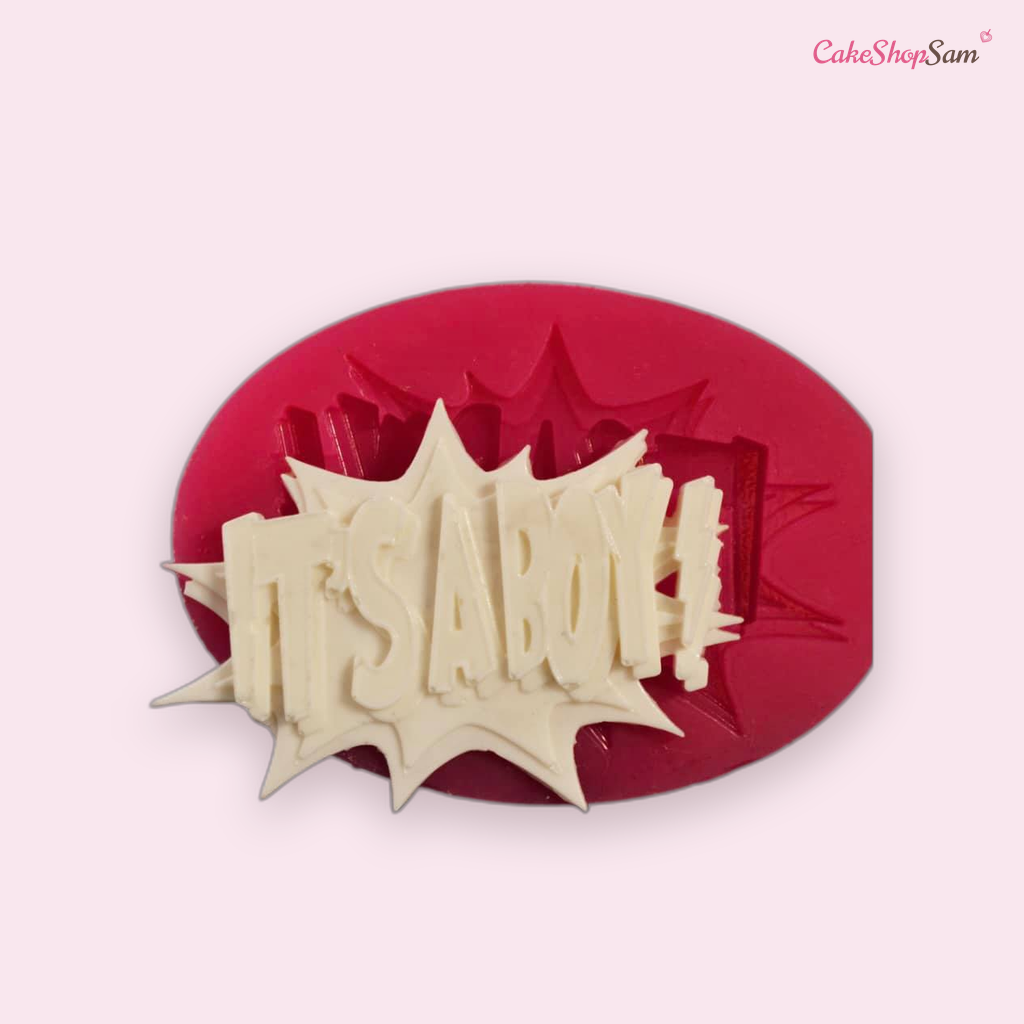 Forme en silicone - It's à boy — CakeShopSam