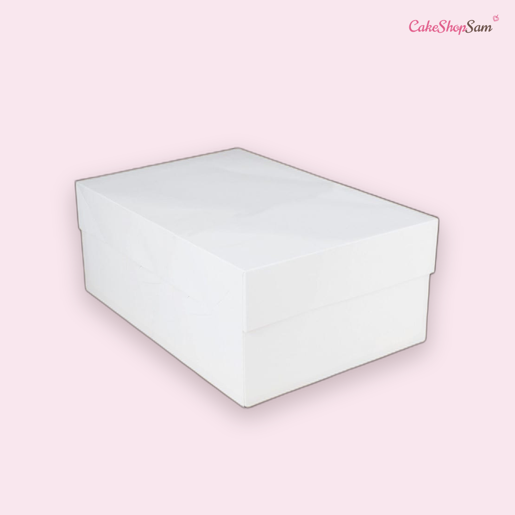 Boîte à gâteau rectangle 15cm de hauteur — CakeShopSam