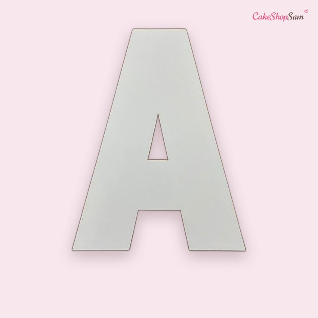 Gabarit lettres cakes format A3 — CakeShopSam