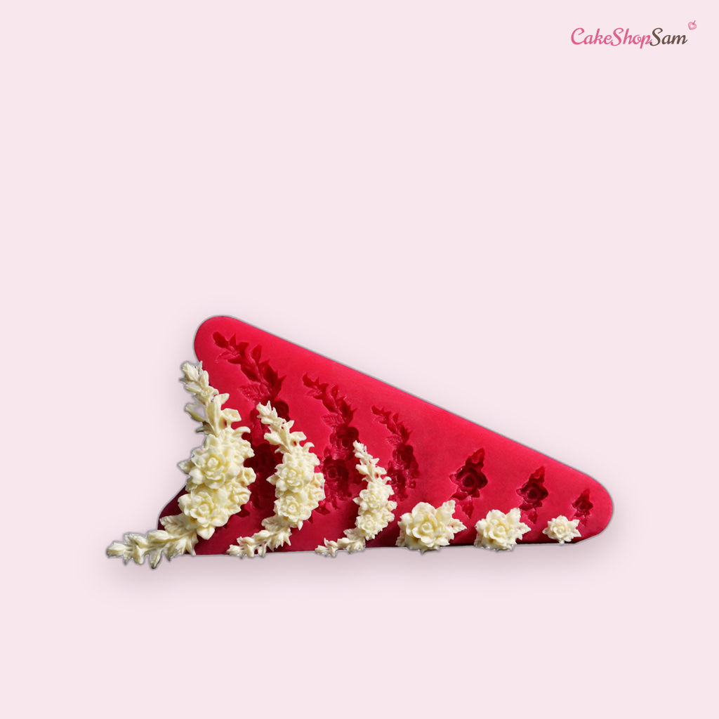Moule fleur en silicone — CakeShopSam