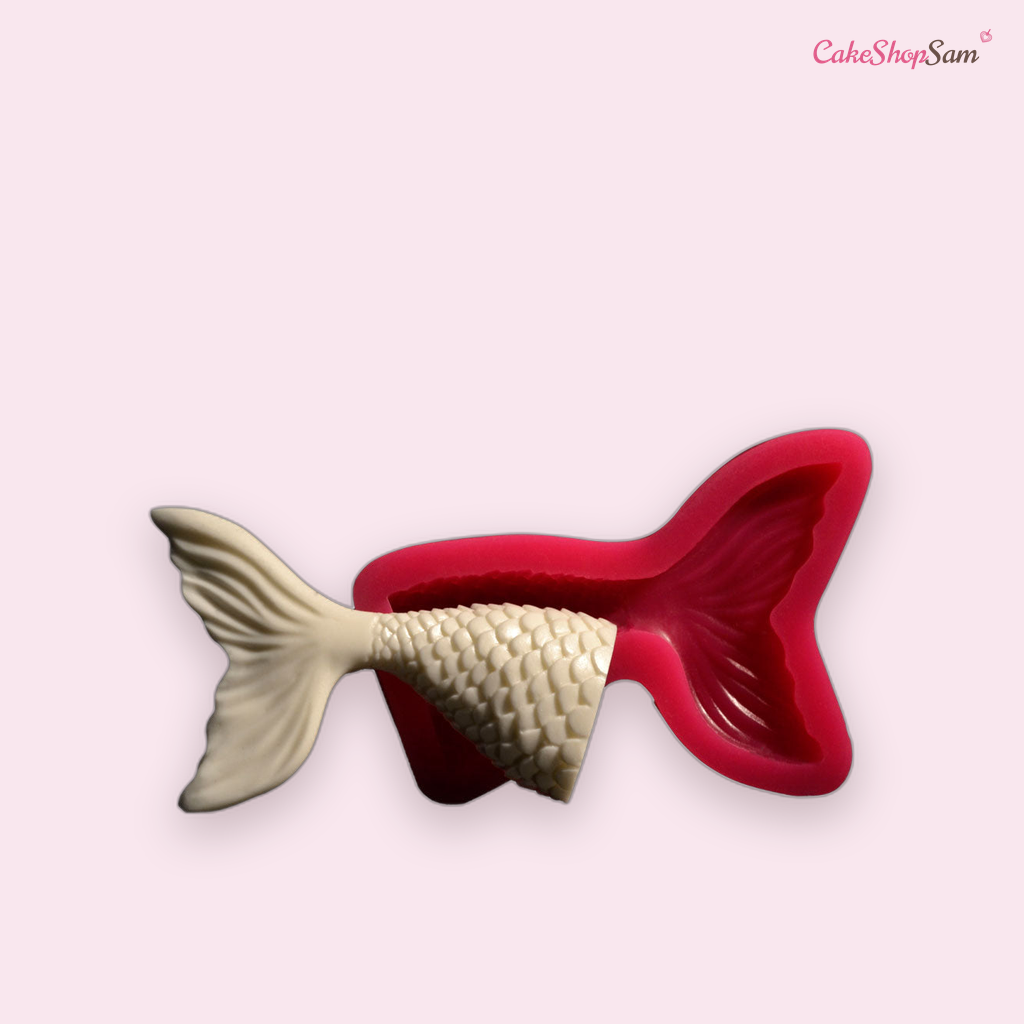 Moule queue de poisson en silicone — CakeShopSam