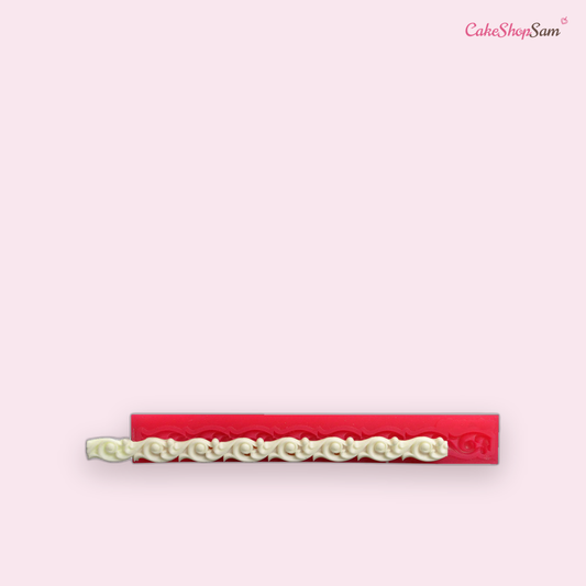 Moule bordure en silicone numéro 11 — CakeShopSam