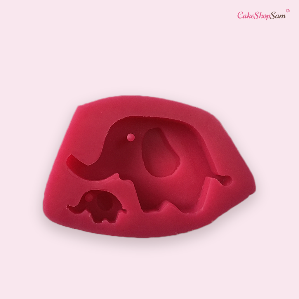 Moule éléphant en silicone — CakeShopSam