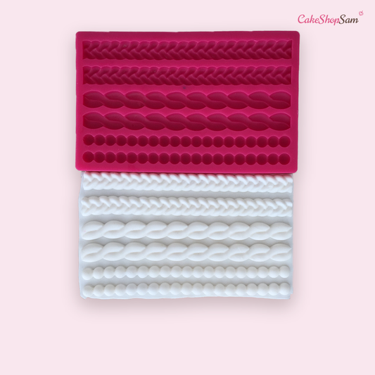Moule 5 cordes en silicone — CakeShopSam