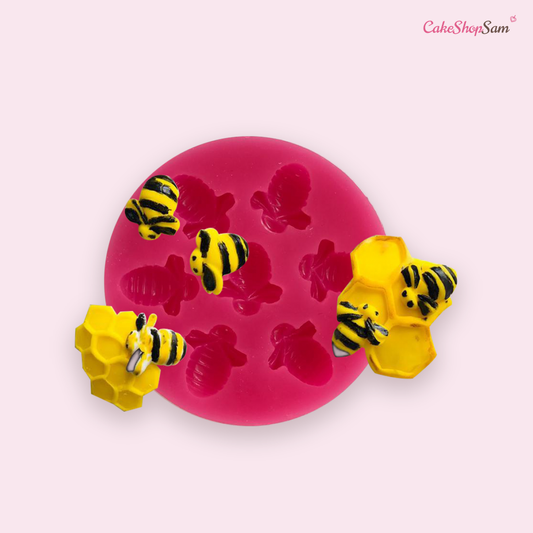Moule silicone abeille — CakeShopSam