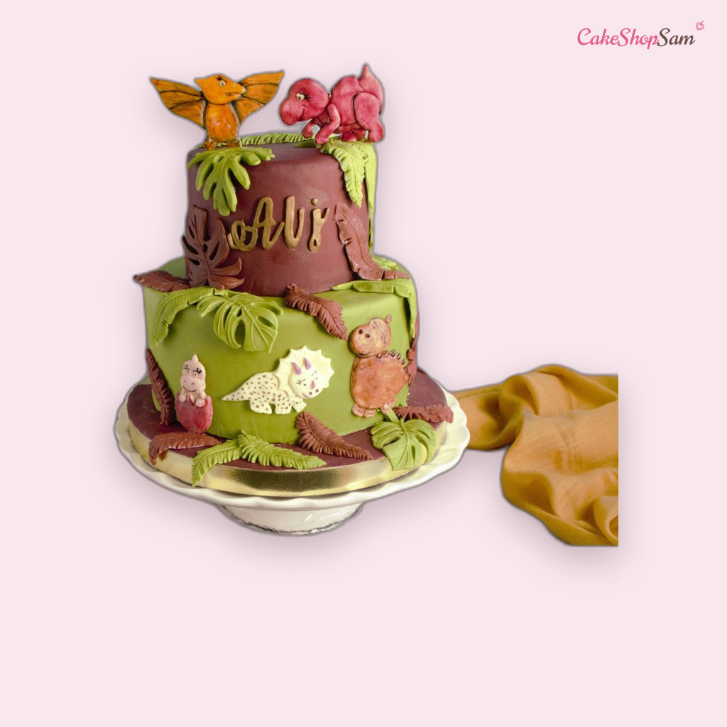 Moule en silicone dinosaures — CakeShopSam