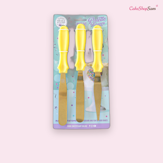 Lot de 3 spatule sweet stamps — CakeShopSam