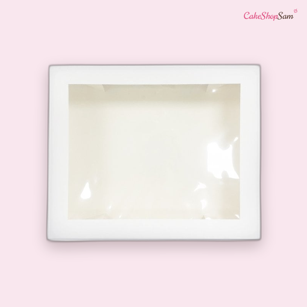 Boîte à gâteaux avec fenêtre — CakeShopSam