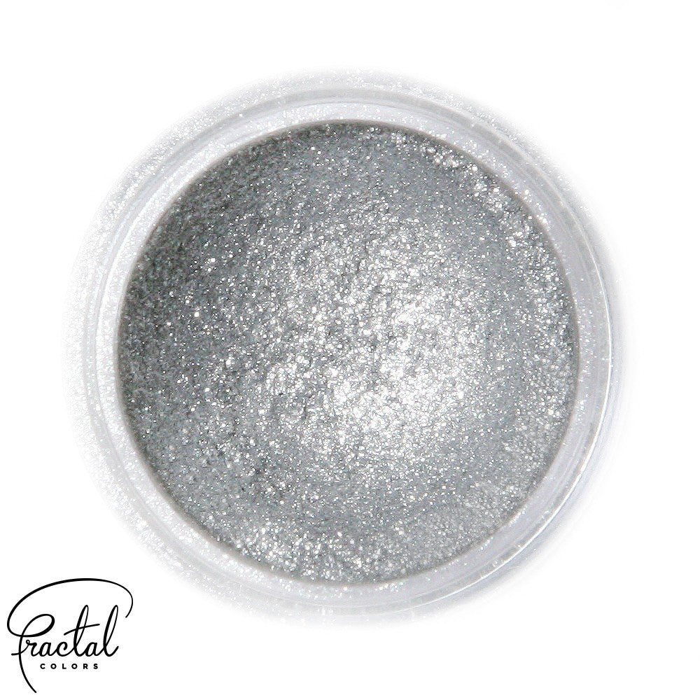 Poudre scintillante Fractal — Dark Silver
