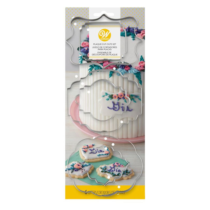 Emporte-pièces Wilton en inox — lot de 6