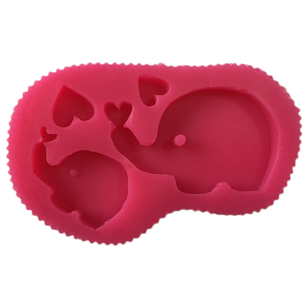 Moule en silicone — éléphant bébé