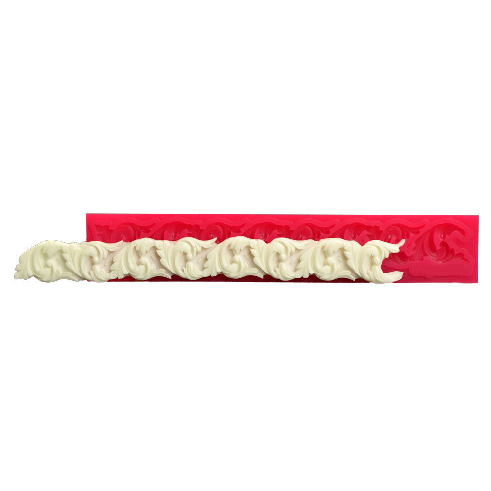 Moule en silicone — bordure numéro 8