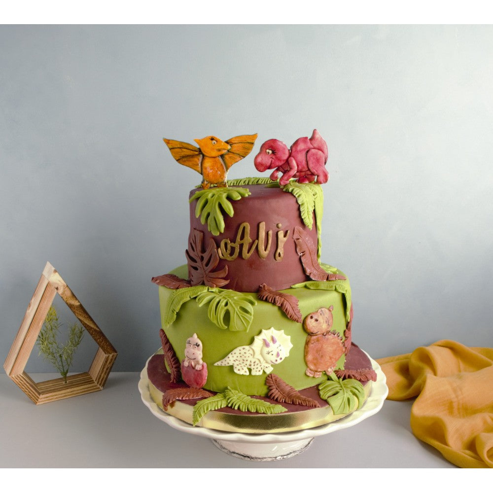 Moule en silicone — dinosaures
