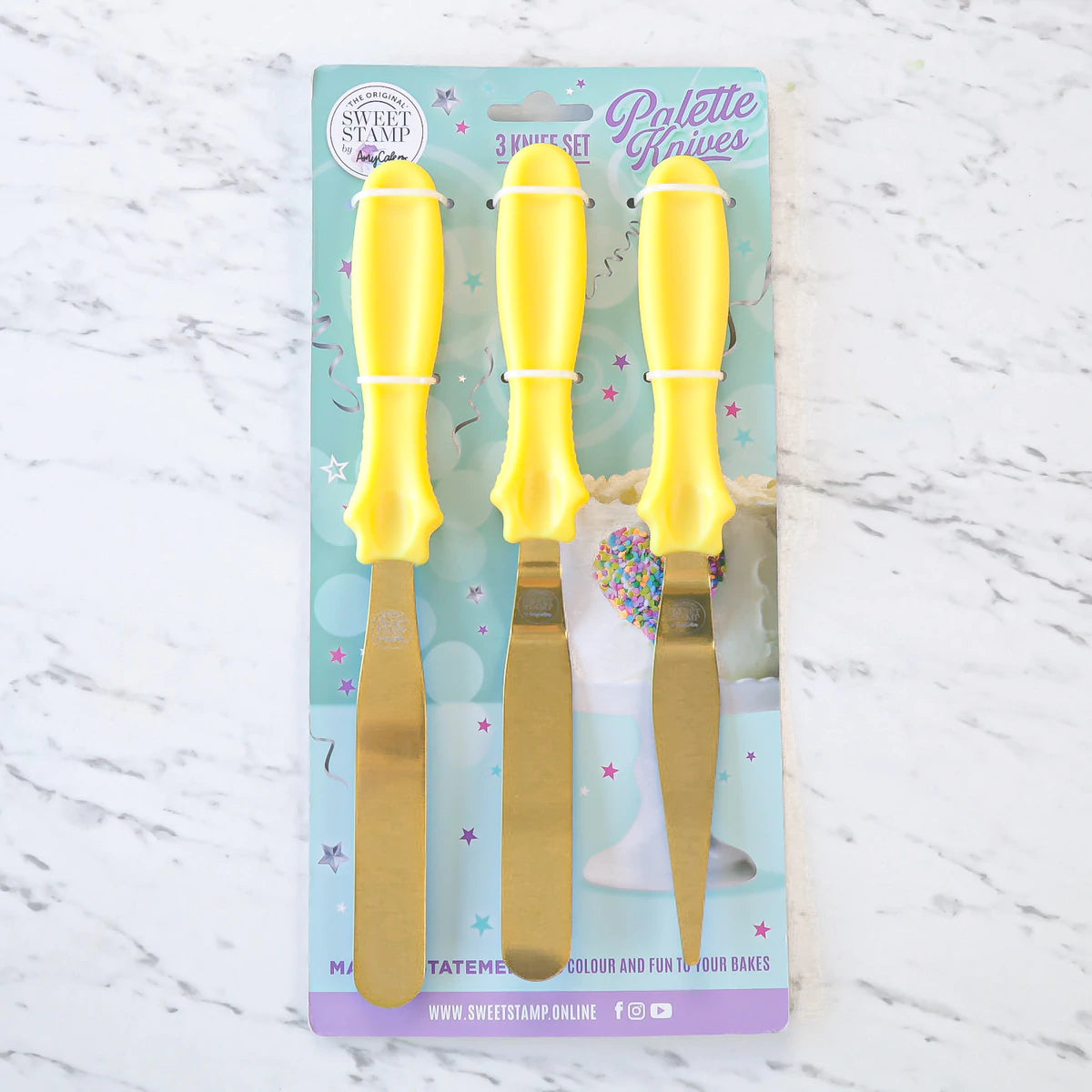 Spatule SweetStamp — lot de 3